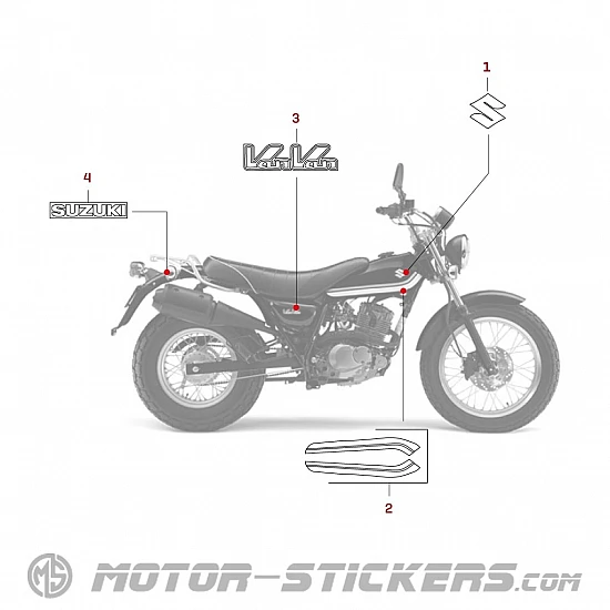 Suzuki RV 125 VANVAN 2015