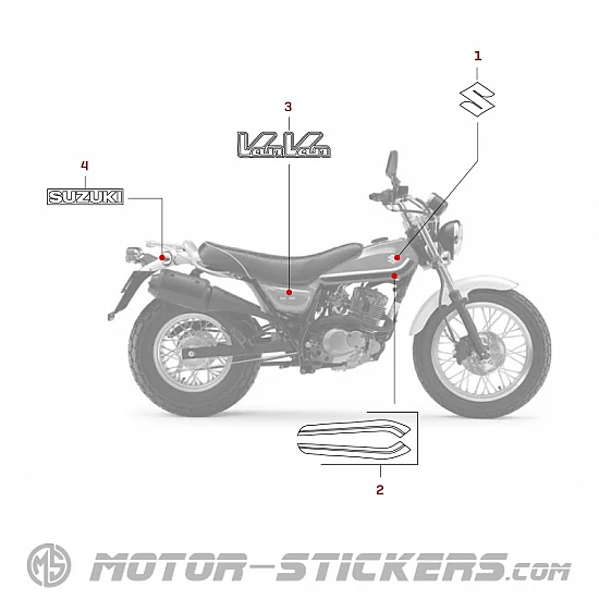 Suzuki RV 125 VANVAN 2015