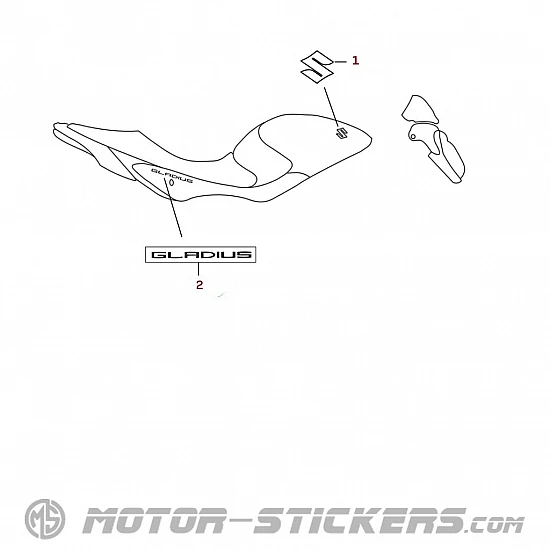Suzuki SFV 650 Gladius 2015