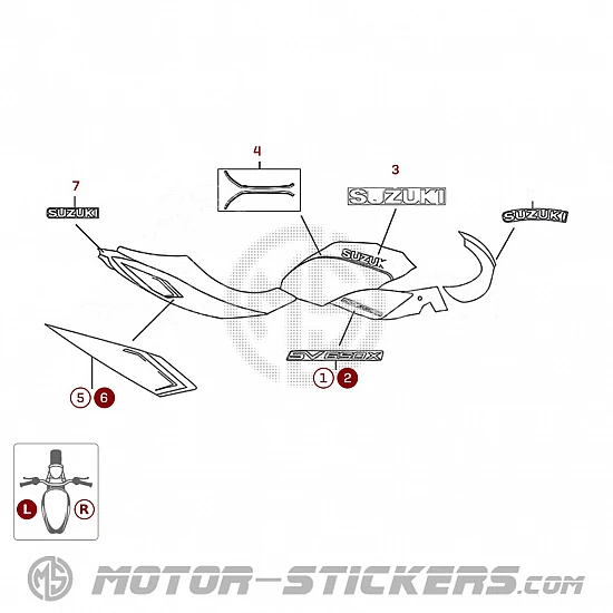 Suzuki SV 650X 2019