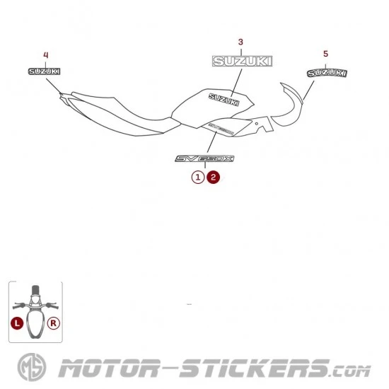 Suzuki SV 650X 2023