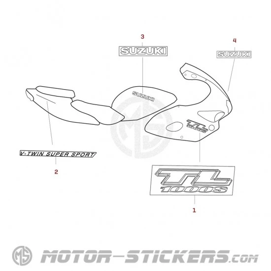 Suzuki TL 1000S 2001