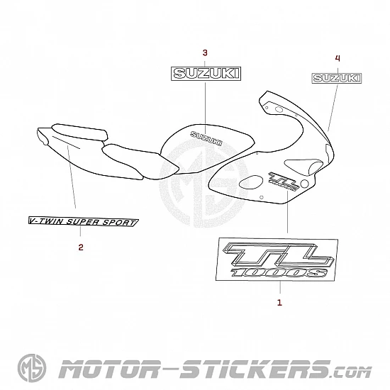 Suzuki TL 1000S 2001