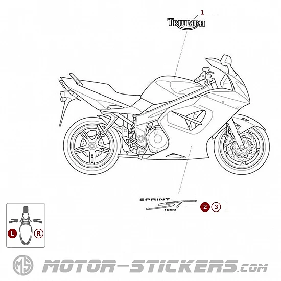 Triumph Sprint ST 1050 2006