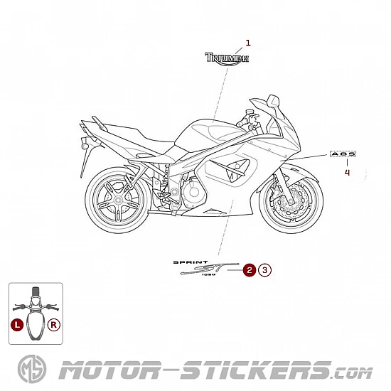 Triumph Sprint ST 1050 2010