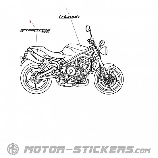 Triumph Street Triple 675 2012