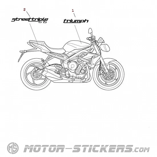 Triumph Street Triple 675 2012