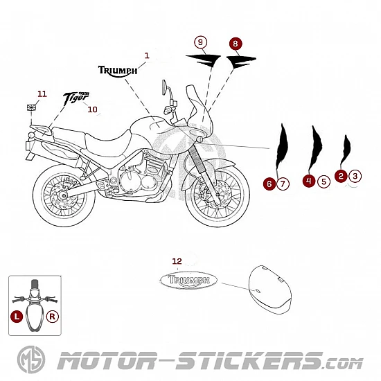 Triumph Tiger 955i 2001