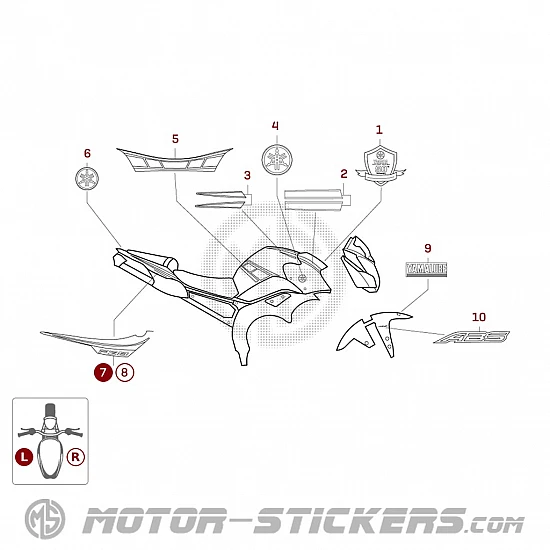 Yamaha FZ 8N 2012