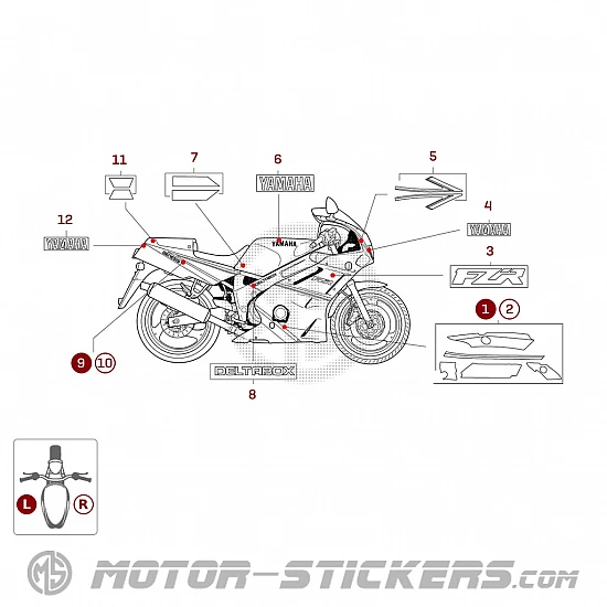 Yamaha FZR600 1991