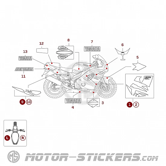 Yamaha FZR600 1995