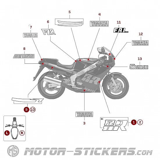 Yamaha FZR 1000 1987