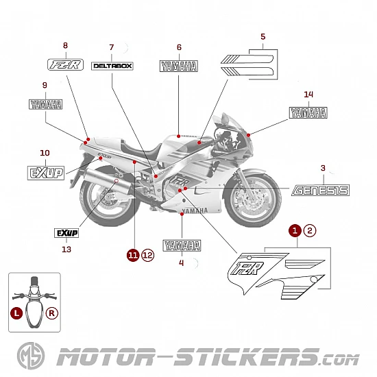 Yamaha FZR 1000 1989