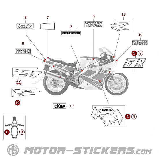 Yamaha FZR 1000 1989