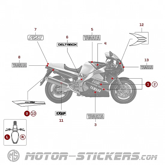 Yamaha FZR 1000 1990