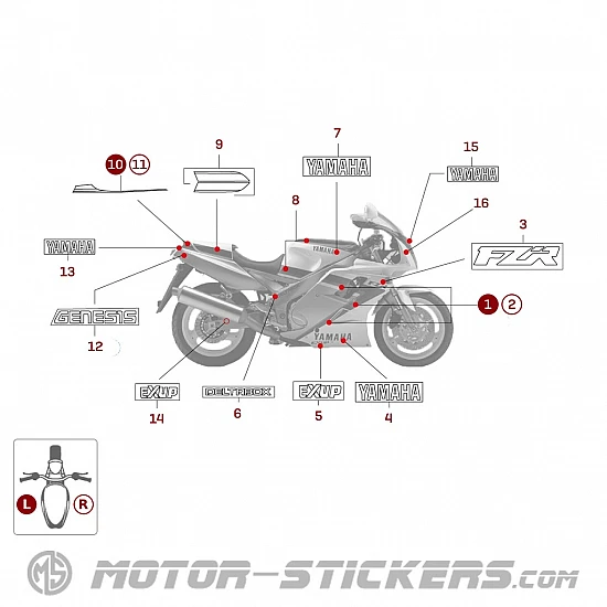 Yamaha FZR 1000 1991