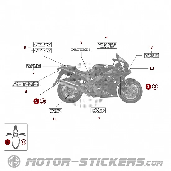 Yamaha FZR 1000 1991