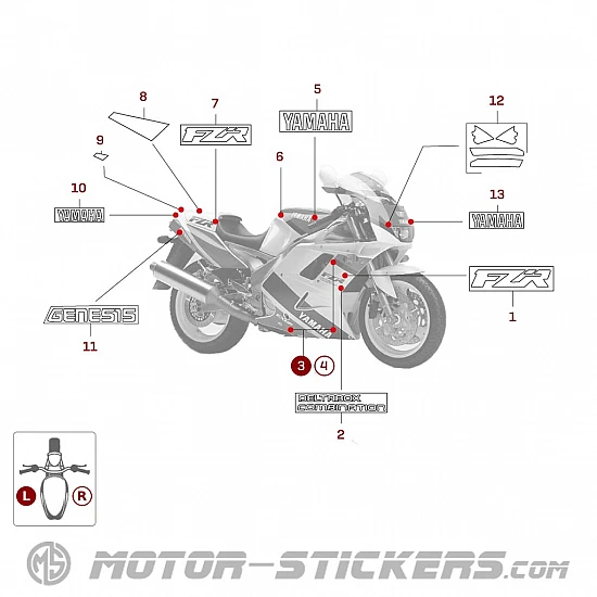 Yamaha FZR 1000 1992