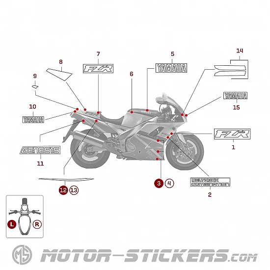 Yamaha FZR 1000 1993
