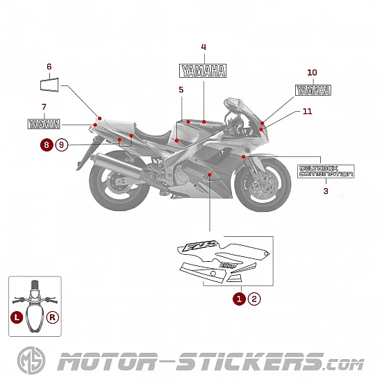 Yamaha FZR 1000 1994