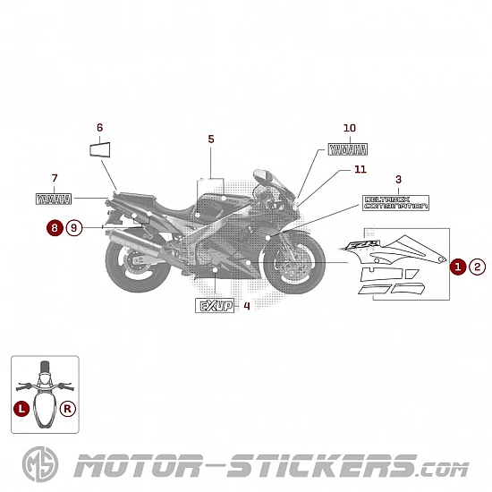 Yamaha FZR 1000 1994