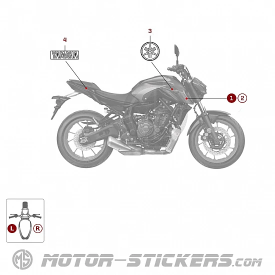 Yamaha MT-07 2021