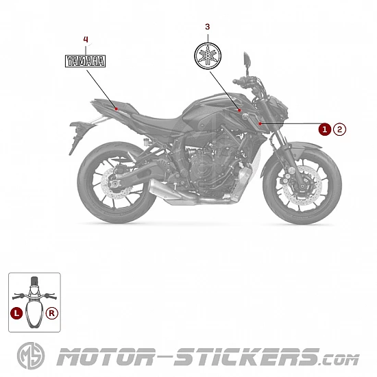 Yamaha MT-07 2022