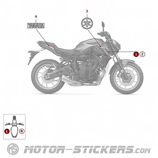 Yamaha MT-07 2022