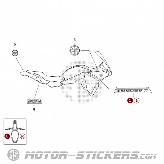 Yamaha MT-07 Tracer 2021