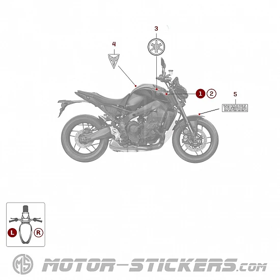 Yamaha MT-09 2021