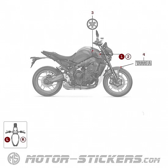 Yamaha MT-09 2023