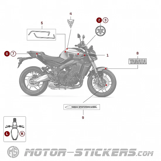 Yamaha MT-09 SP 2024