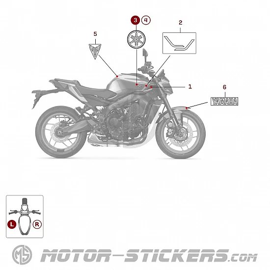 Yamaha MT-09 2025