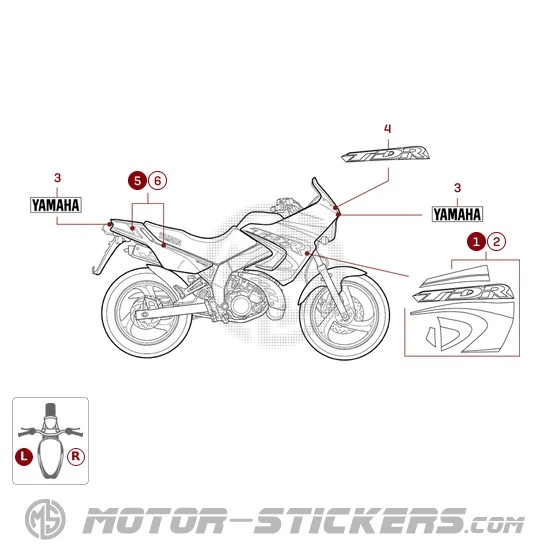 Yamaha TDR125 1997