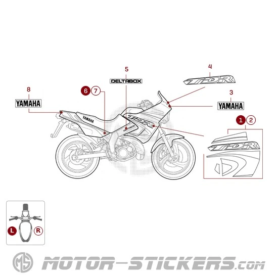 Yamaha TDR 125 1996