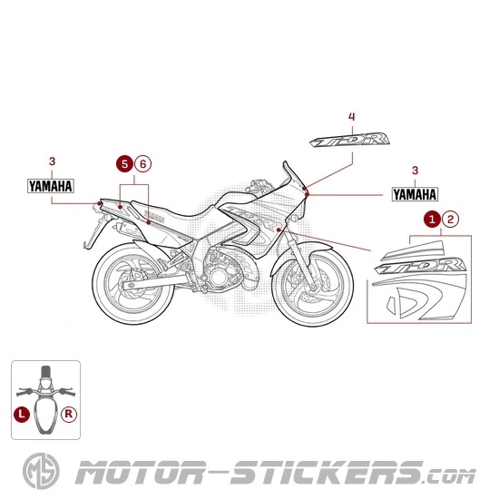 Yamaha TDR 125 1997