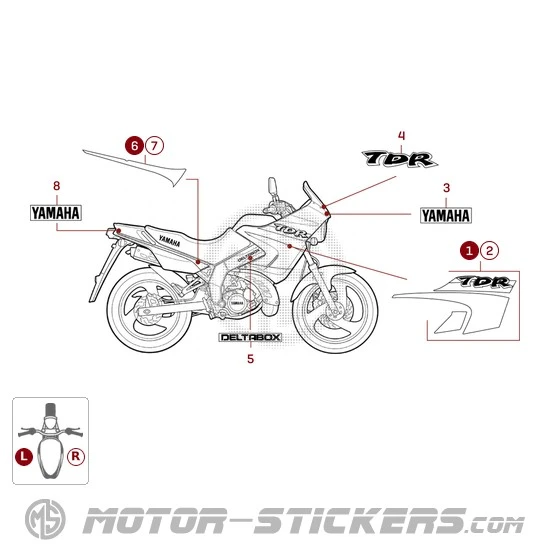 Yamaha TDR 125 1999