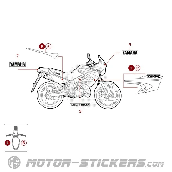 Yamaha TDR 125 2001