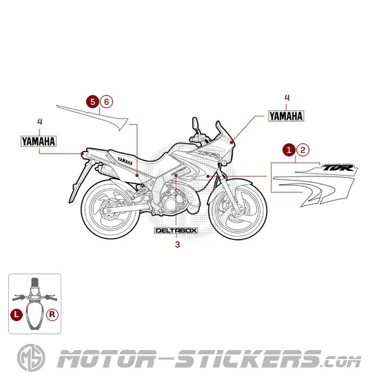 Yamaha TDR 125 2001