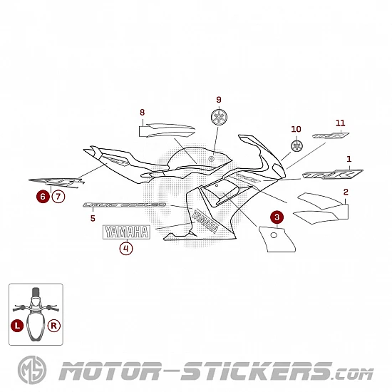 Yamaha TZR 50 2004