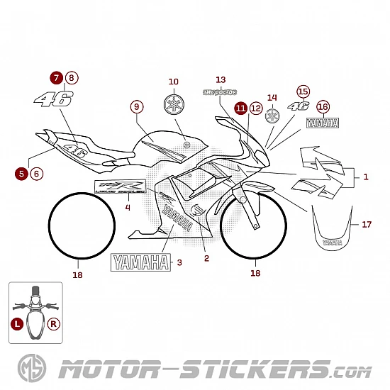 Yamaha TZR 50 2005