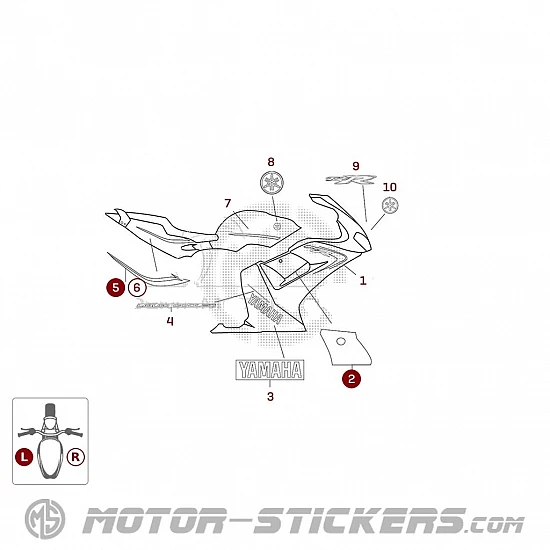 Yamaha TZR 50 2006