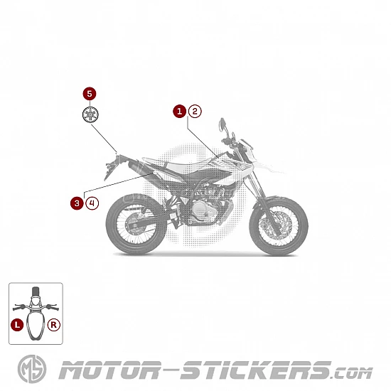 Yamaha WR 125X 2009
