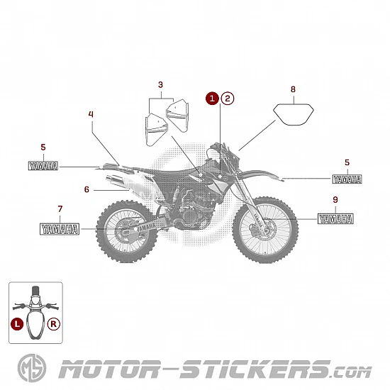 Yamaha WR 250F 2003