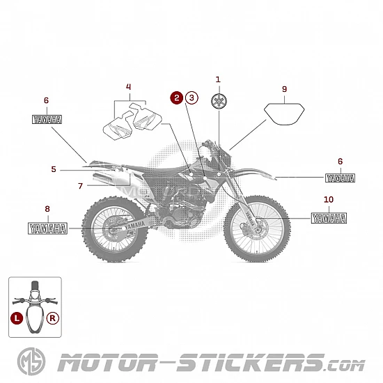 Yamaha WR 250F 2004