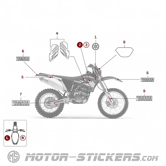 Yamaha WR 250F 2005