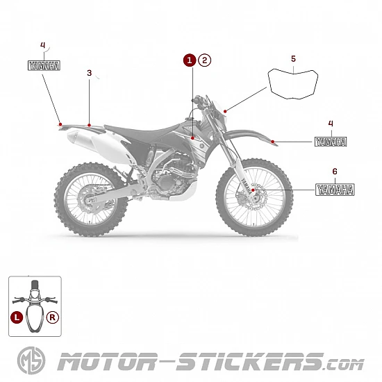 Yamaha WR 250F 2007