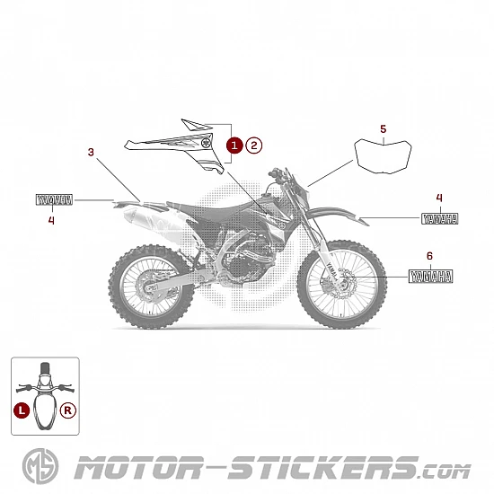 Yamaha WR 250F 2008