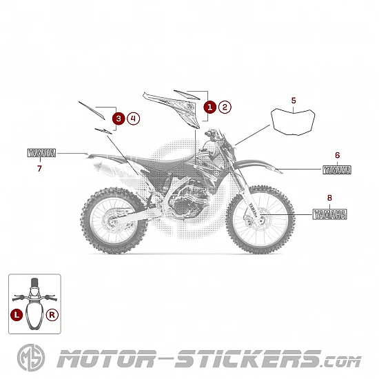 Yamaha WR 250F 2009