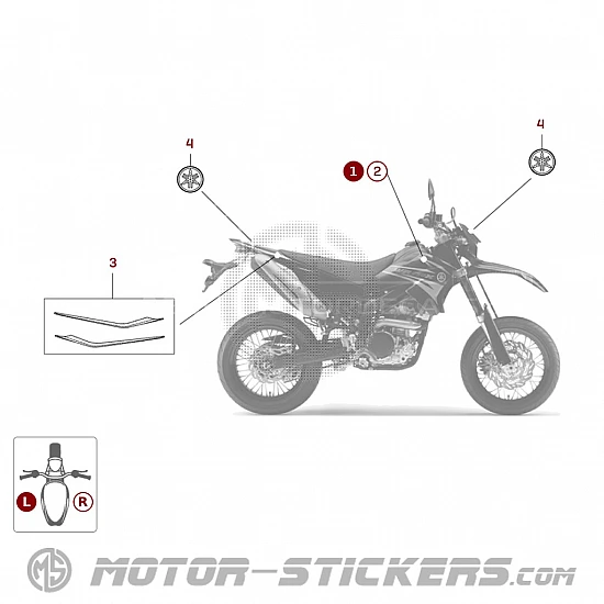 Yamaha WR 250X 2008